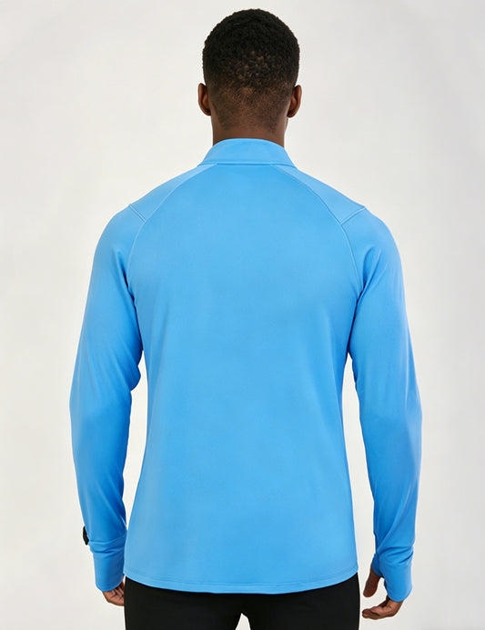 Orin Men's Half-Zip Stand Collar Long Sleeve Fitness Training Top