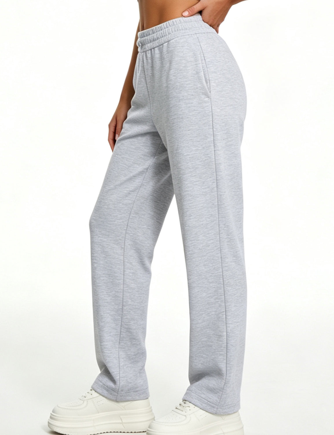 Orin Women’s High Waisted Wide Leg Sweatpants with Pockets Loose Fit Lounge Pants Casual Athletic Yoga Pants