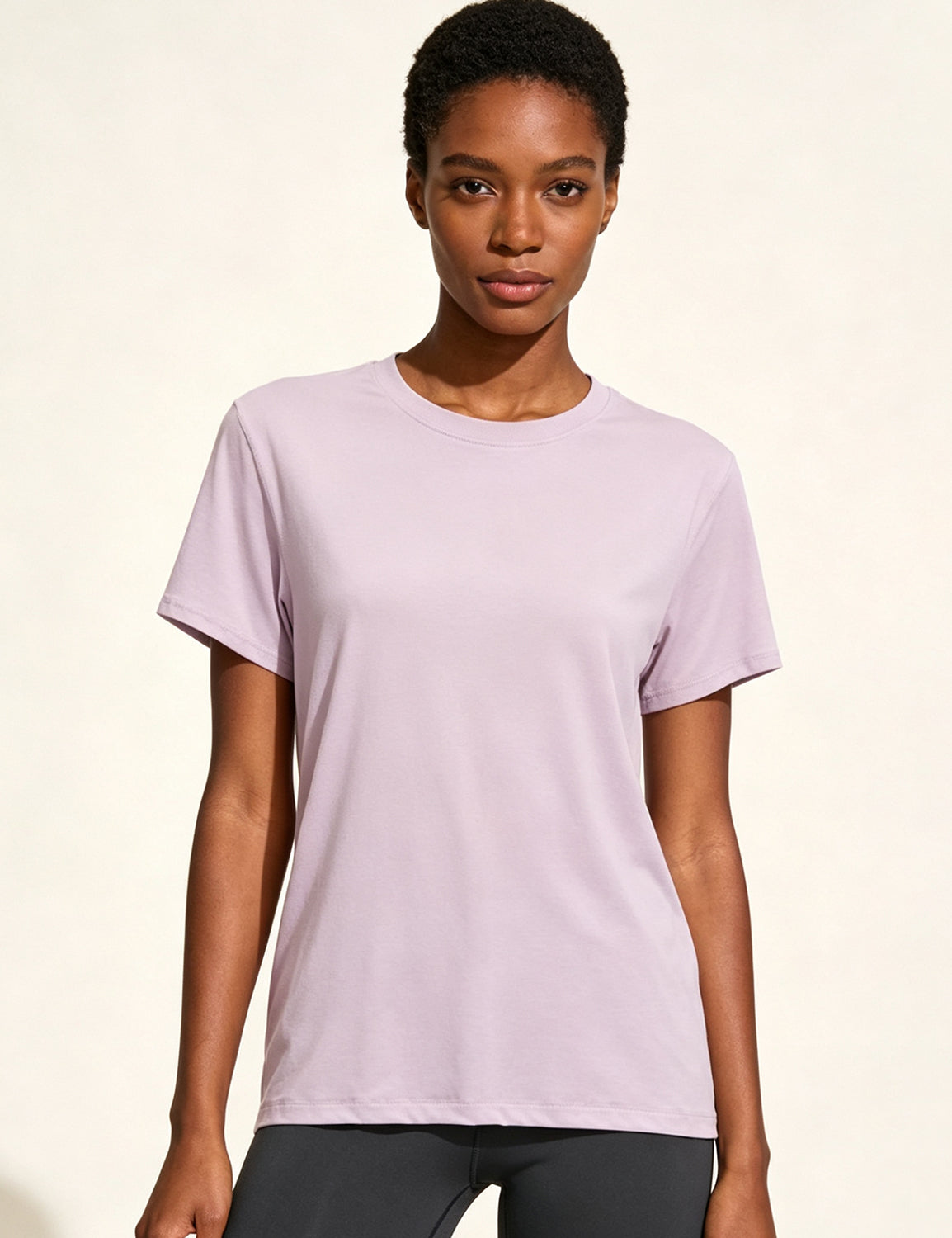 Orin Women's Crew Neck Loose Casual Sports Short Sleeve