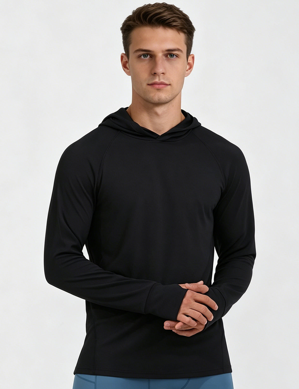 Orin Men's Outdoor Running Hooded Long Sleeve Top