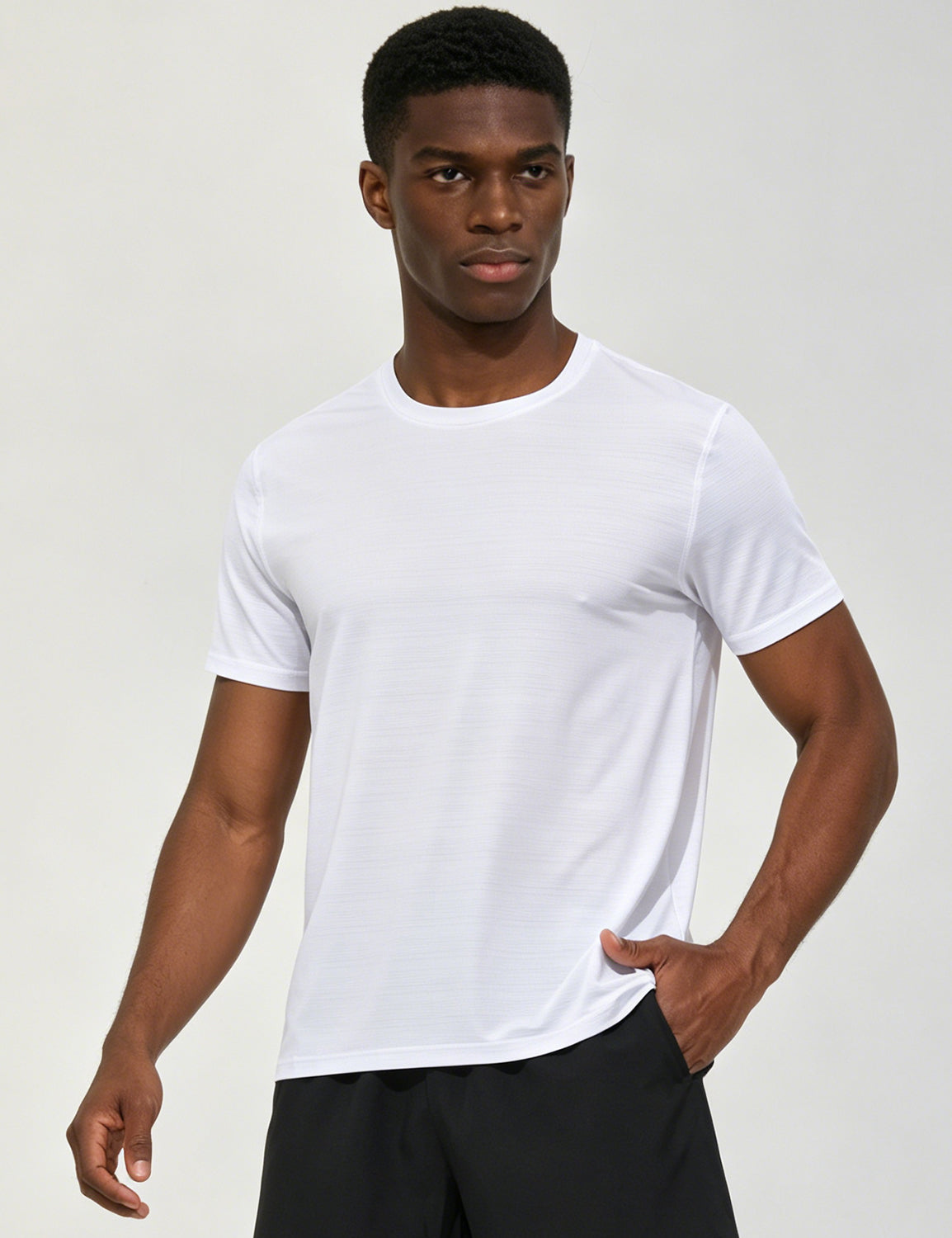 Orin Men's Stretch Crystal Silk Quick-Dry T-Shirt