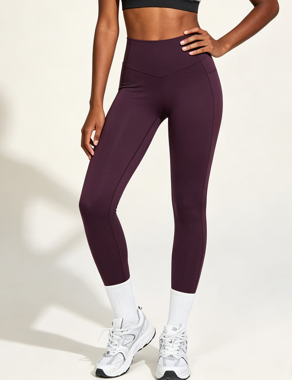 Orin High Waist Yoga Pants with Pockets, Tummy Control Workout Running Yoga Leggings for Women