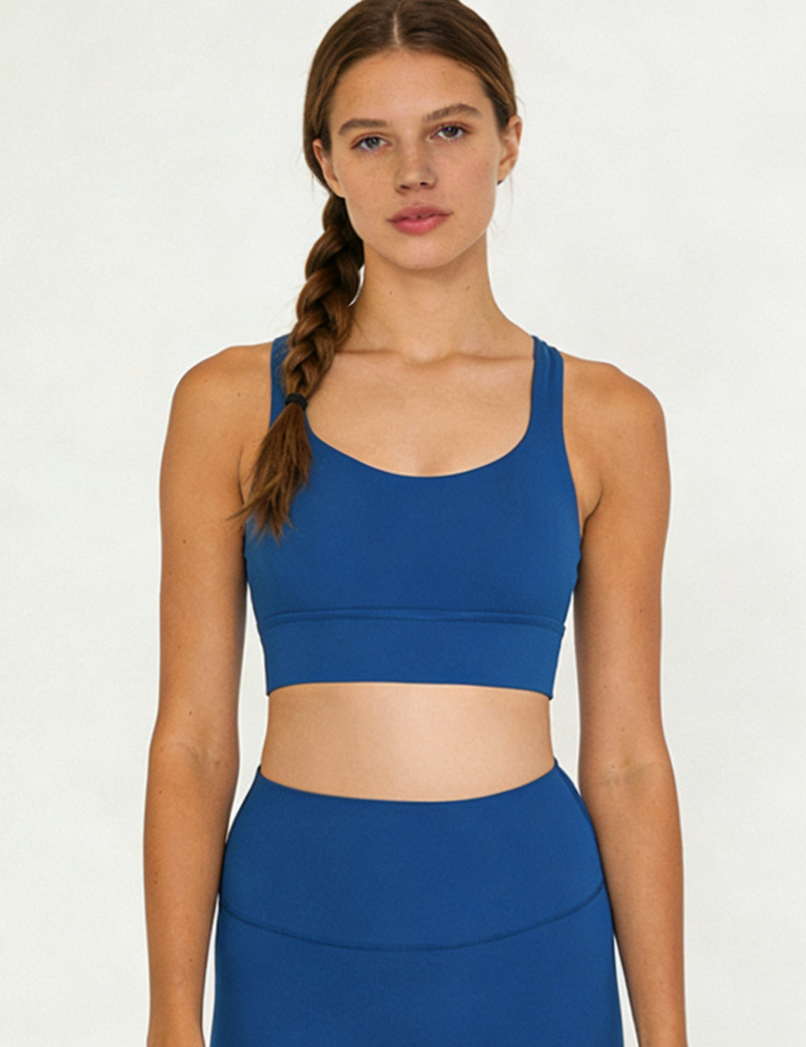 Orin Women’s Criss Cross Back Sports Bra with Removable Pads Medium Support Workout Yoga Bra