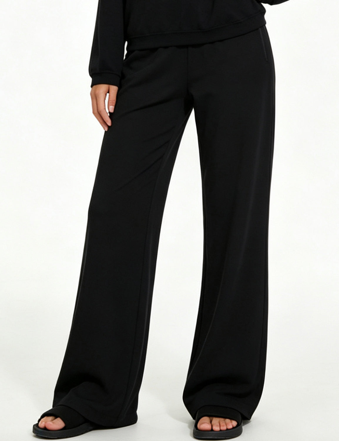 Orin Women’s High Waisted Wide Leg Sweatpants with Pockets Loose Fit Lounge Pants Casual Athletic Yoga Pants