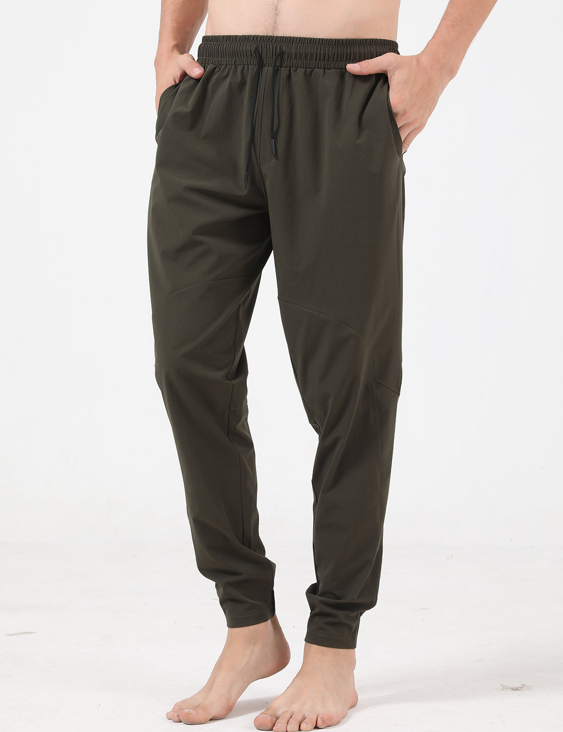 Orin Men's Woven Running Fitness Casual Long Pants