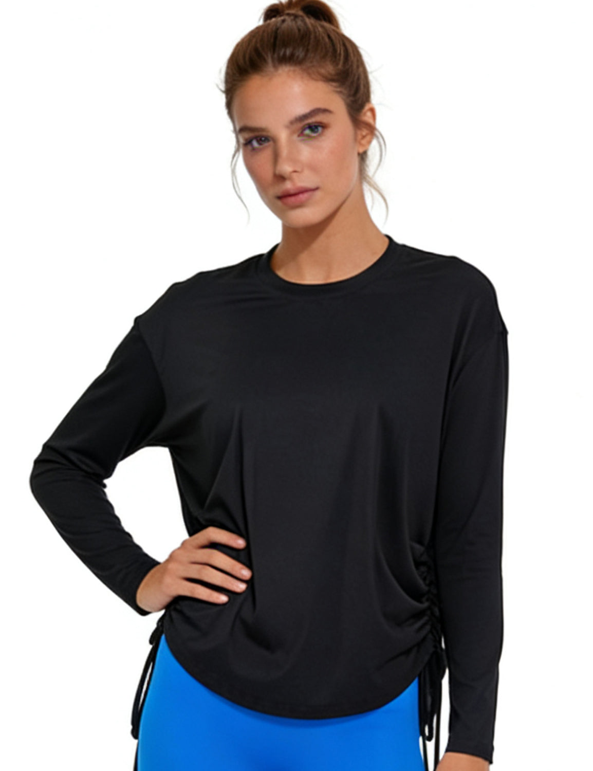 Orin Women's Loose Quick-Dry Breathable Long Sleeve Top for Training & Running