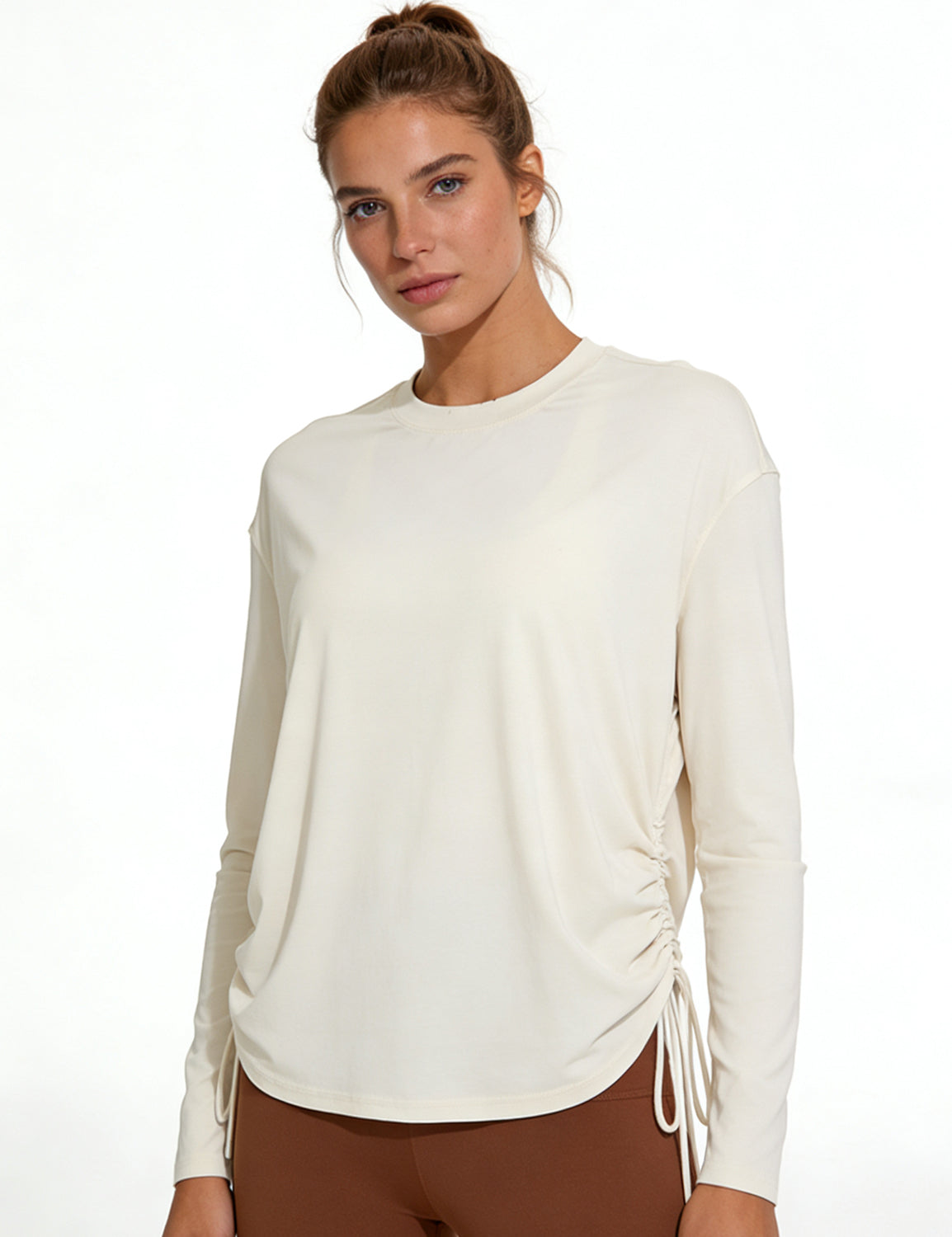 Orin Women's Loose Quick-Dry Breathable Long Sleeve Top for Training & Running