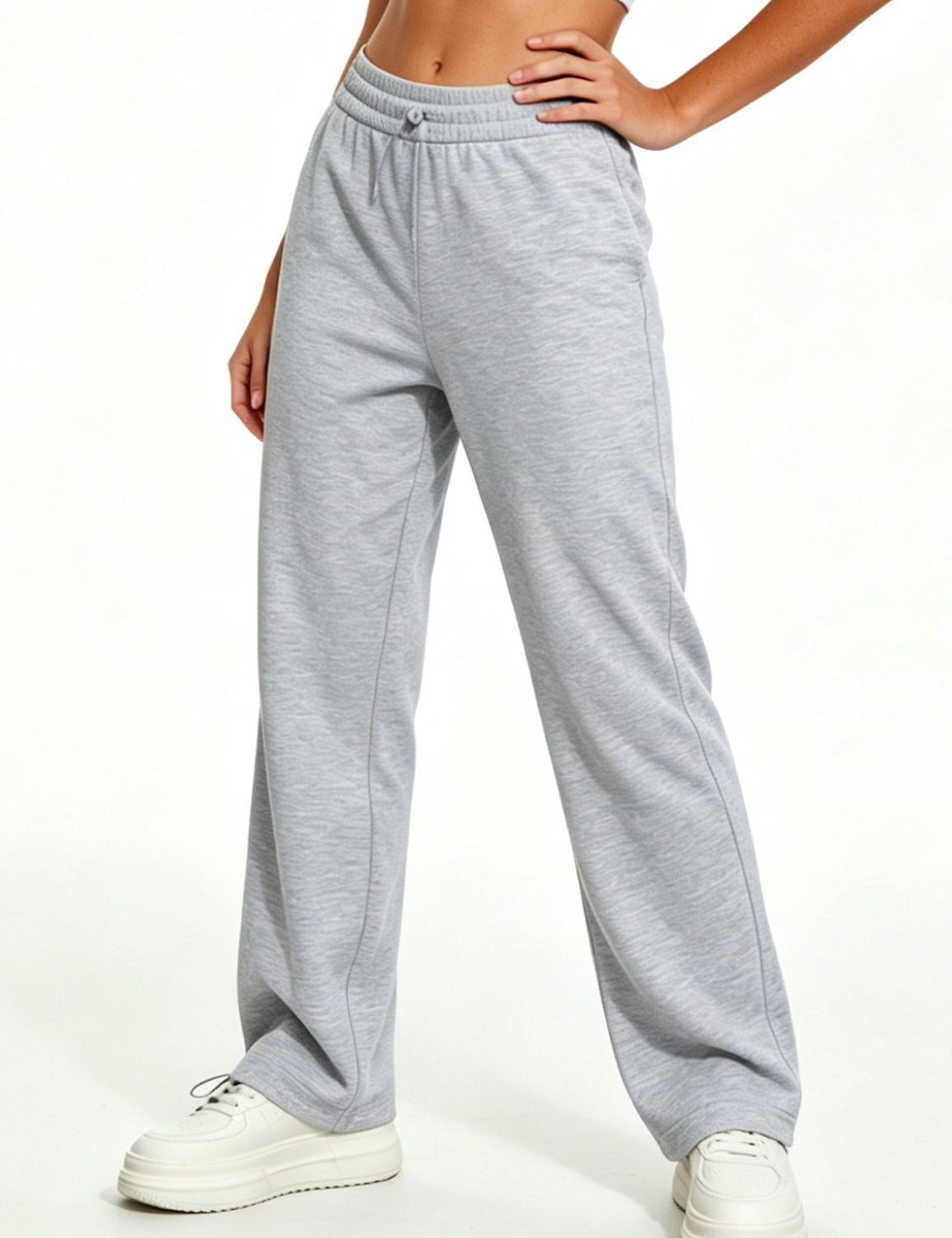 Orin Women’s High Waisted Wide Leg Sweatpants with Pockets Loose Fit Lounge Pants Casual Athletic Yoga Pants