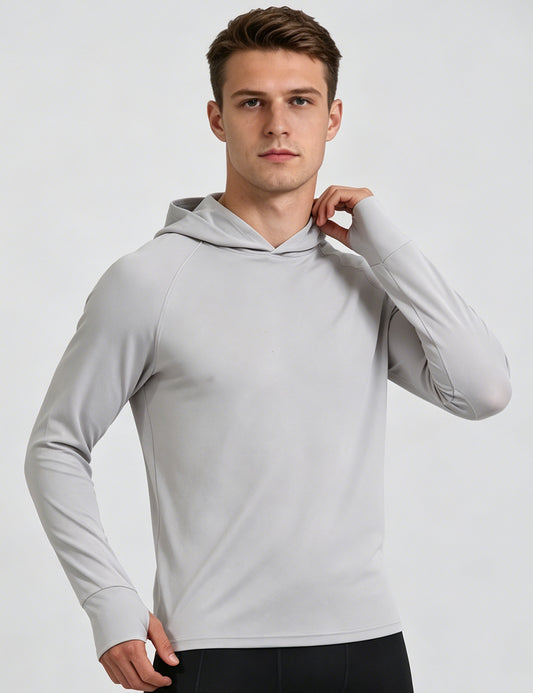 Orin Men's Outdoor Running Hooded Long Sleeve Top