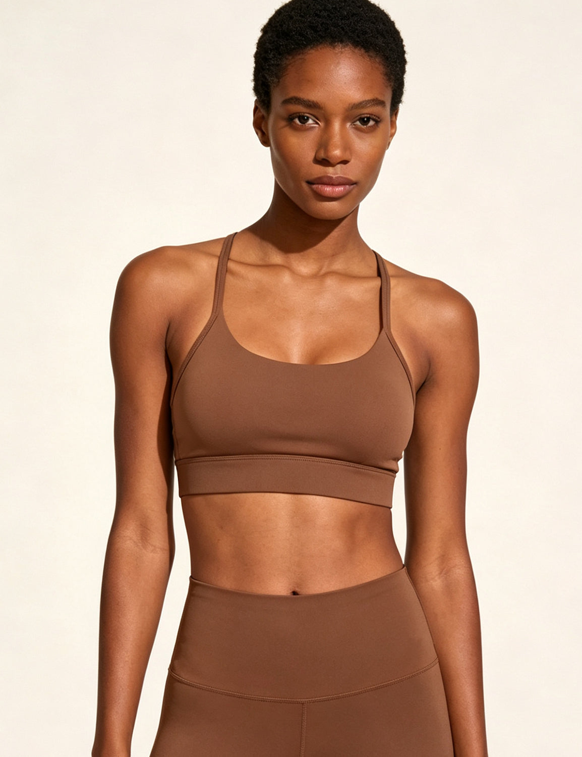 Orin Women’s Y Back Sports Bra with Removable Pads Light Medium Support Yoga Workout Bra