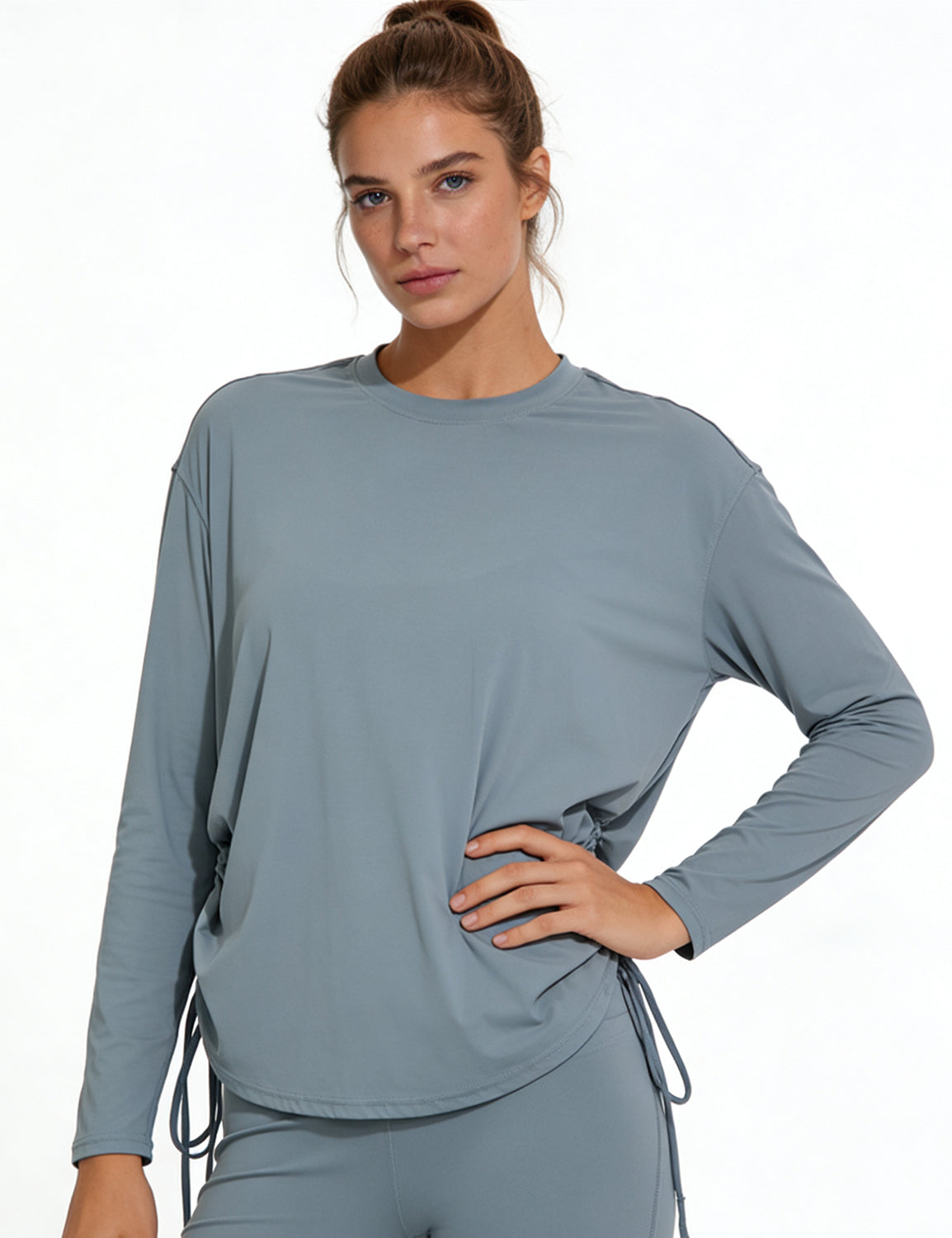 Orin Women's Loose Quick-Dry Breathable Long Sleeve Top for Training & Running