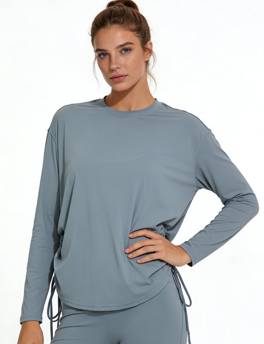 Orin Women's Loose Quick-Dry Breathable Long Sleeve Top for Training & Running