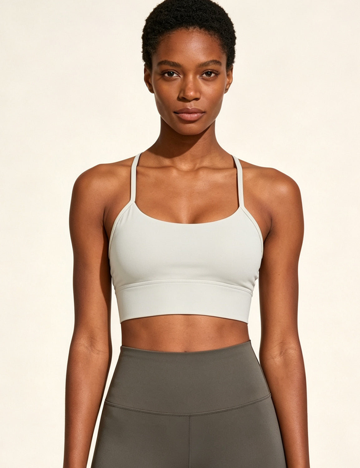Orin Women’s Y Back Sports Bra with Removable Pads Light Medium Support Yoga Workout Bra