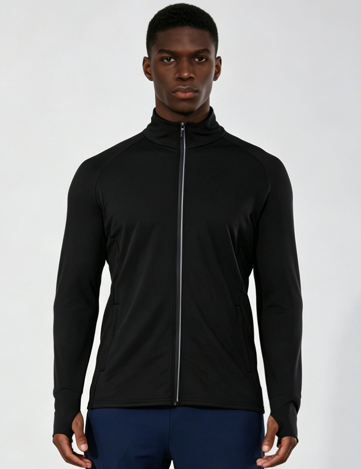 Orin Men's Zip-Up Stand Collar Sports Long Sleeve Jacket