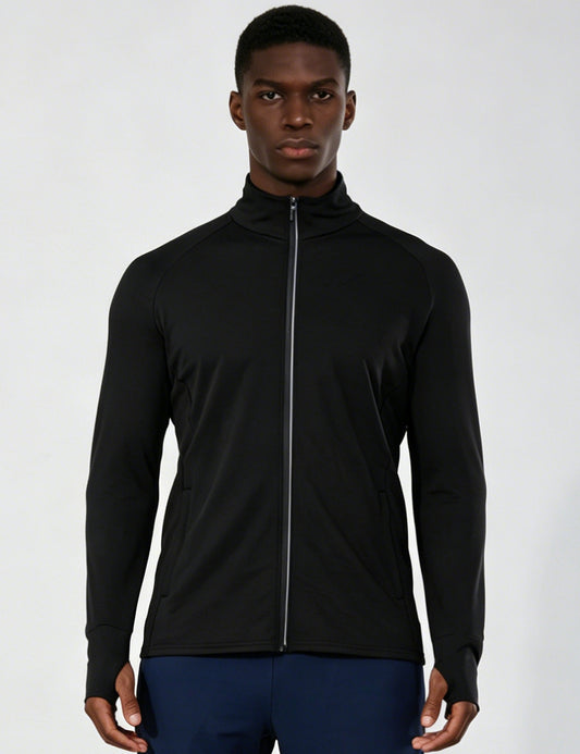 Orin Men's Zip-Up Stand Collar Sports Long Sleeve Jacket