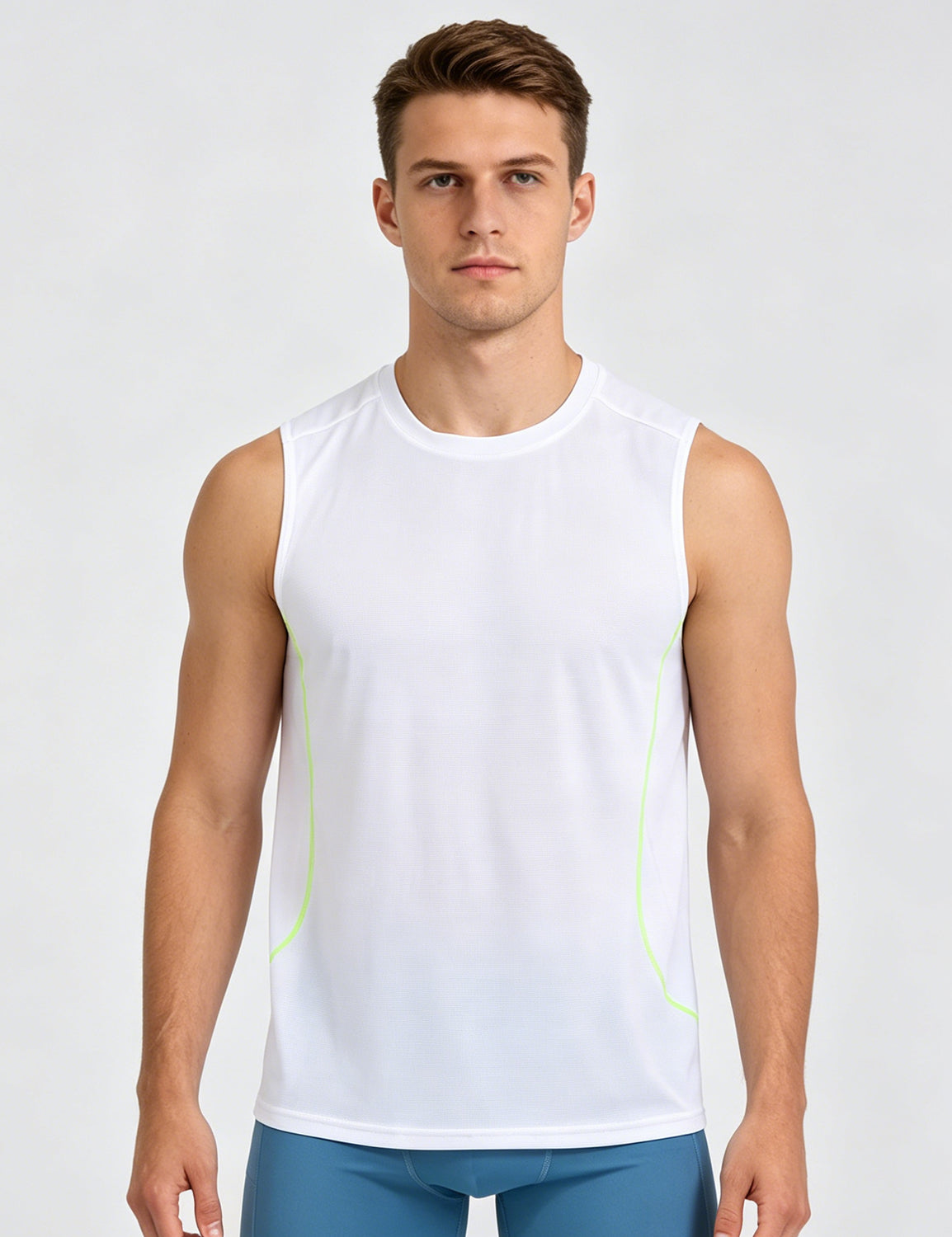 Orin Men's Wide Shoulder Breathable Sports Tank Top
