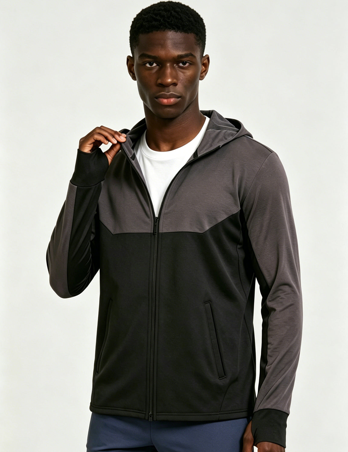 Orin Men's Windproof Warm Hooded Sports Jacket