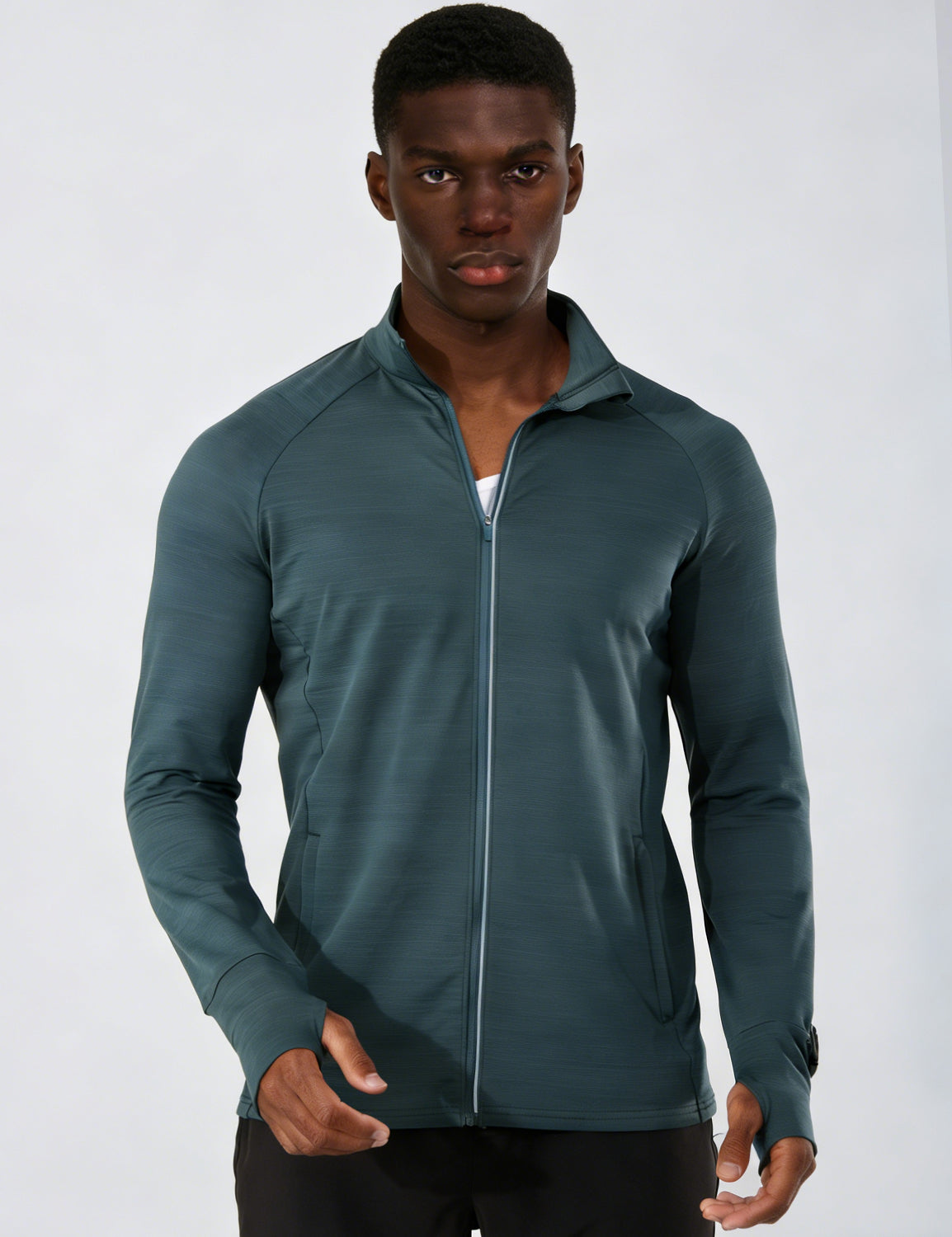 Orin Men's Zip-Up Stand Collar Sports Long Sleeve Jacket