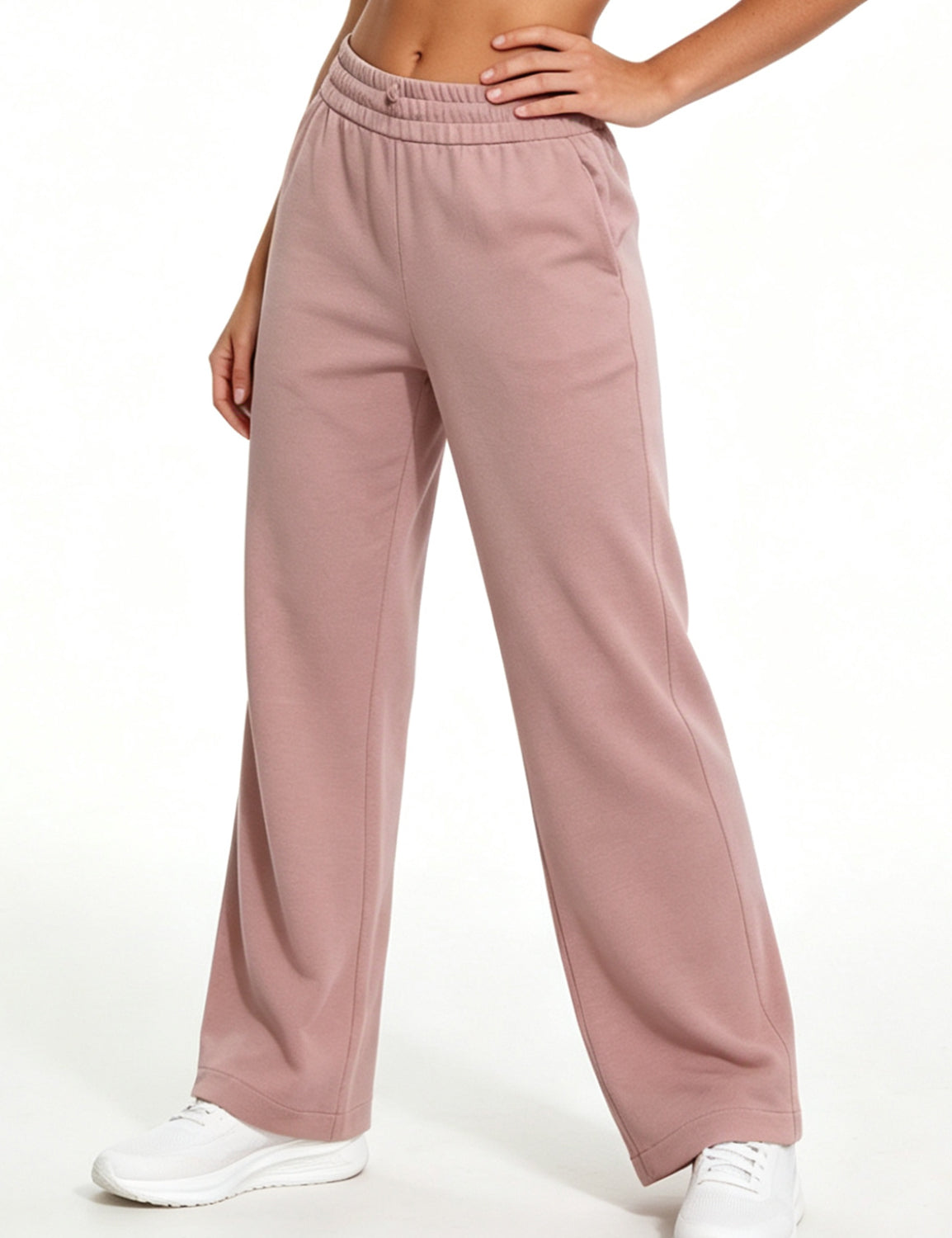 Orin Women’s High Waisted Wide Leg Sweatpants with Pockets Loose Fit Lounge Pants Casual Athletic Yoga Pants
