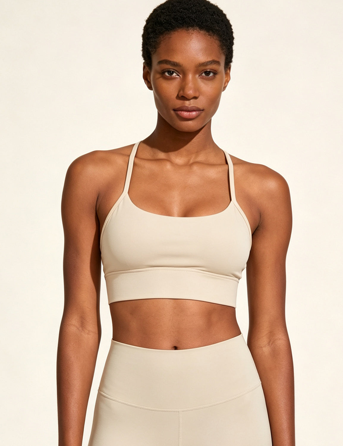 Orin Women’s Y Back Sports Bra with Removable Pads Light Medium Support Yoga Workout Bra