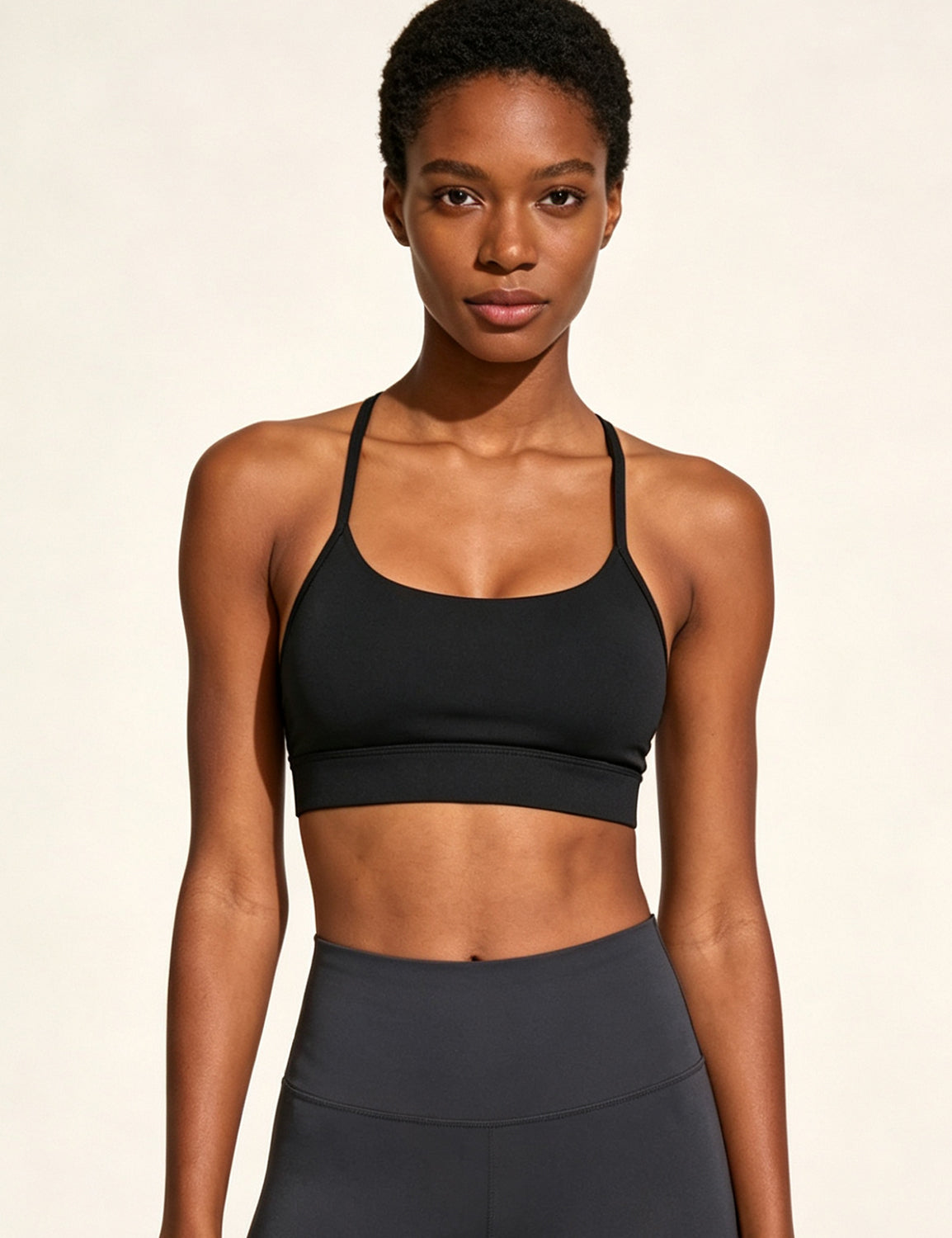 Orin Women’s Y Back Sports Bra with Removable Pads Light Medium Support Yoga Workout Bra