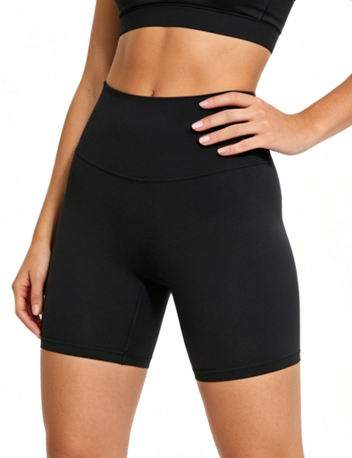 Orin Women High Waisted Biker Shorts with Hidden Pocket