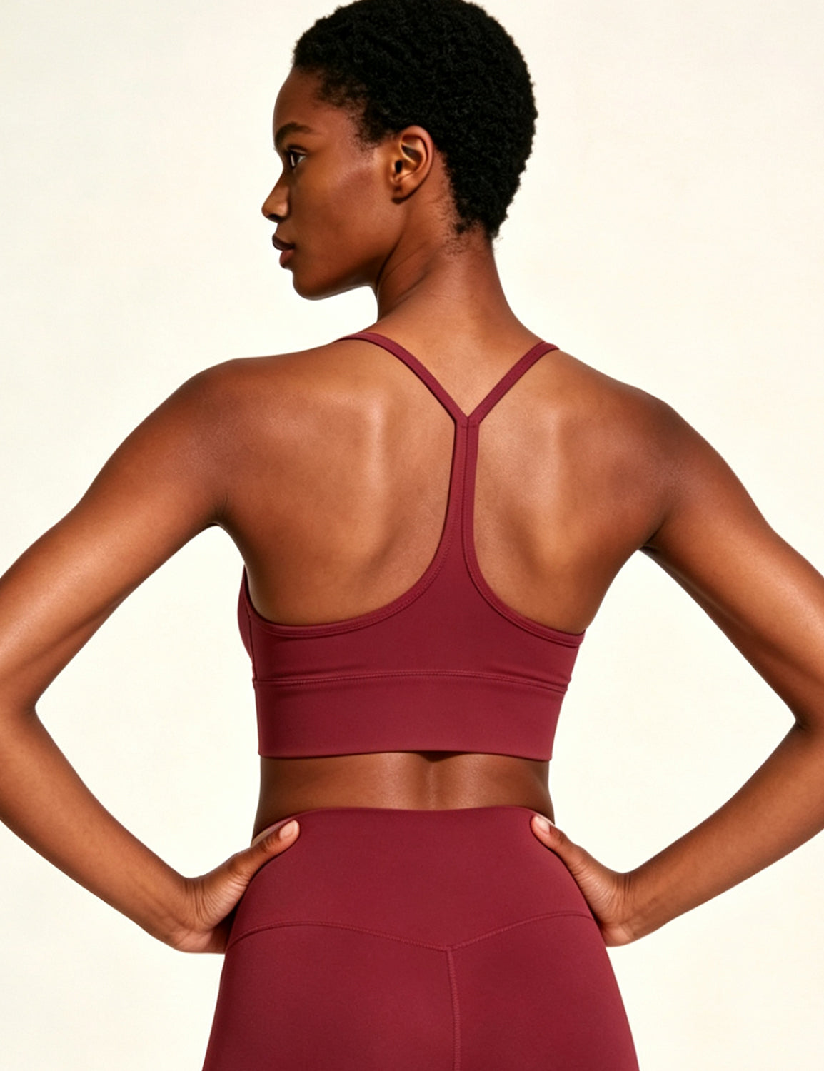 Orin Women’s Y Back Sports Bra with Removable Pads Light Medium Support Yoga Workout Bra