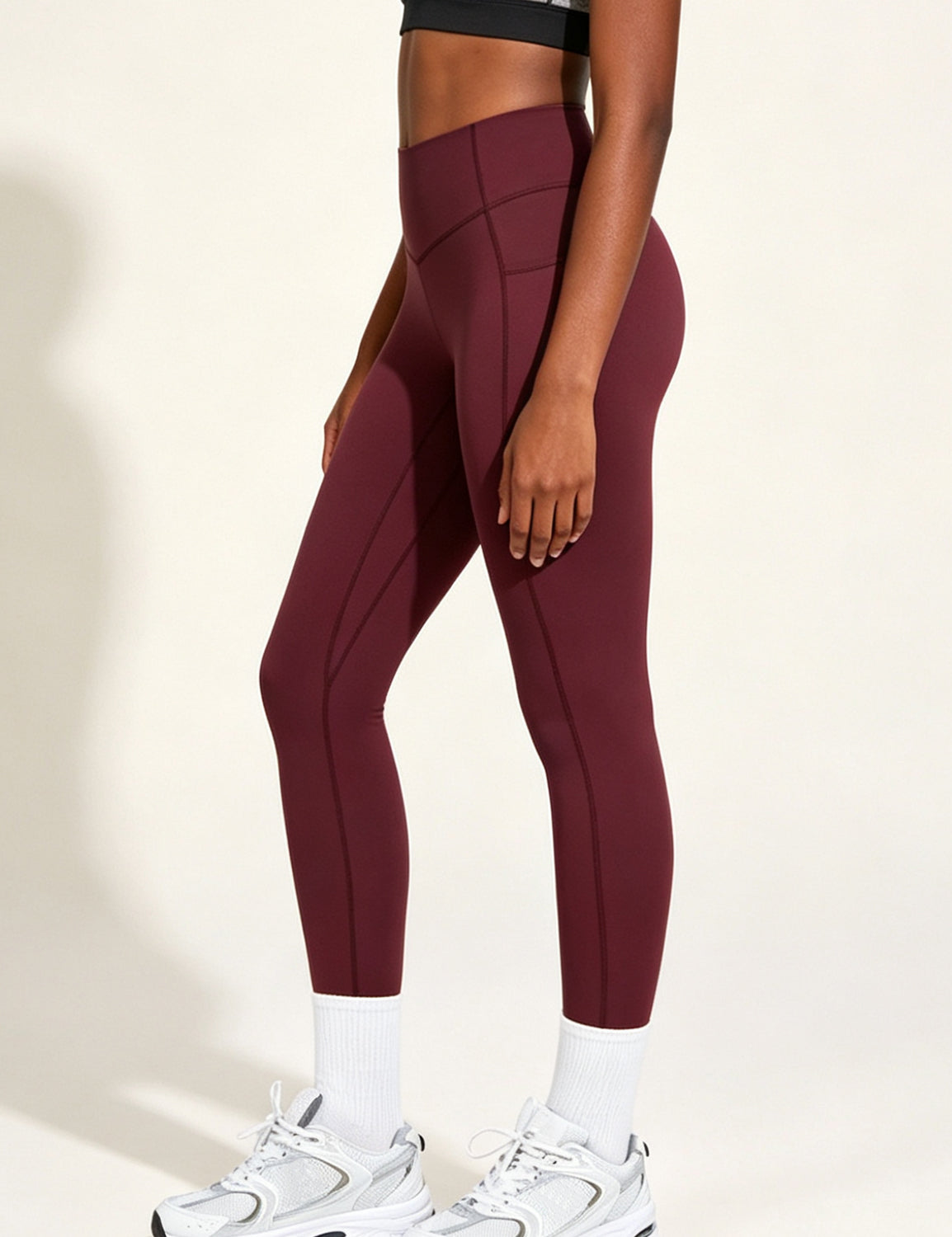 Orin High Waist Yoga Pants with Pockets, Tummy Control Workout Running Yoga Leggings for Women