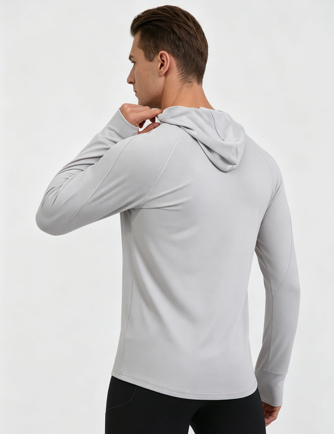 Orin Men's Outdoor Running Hooded Long Sleeve Top