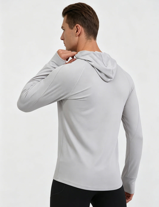 Orin Men's Outdoor Running Hooded Long Sleeve Top