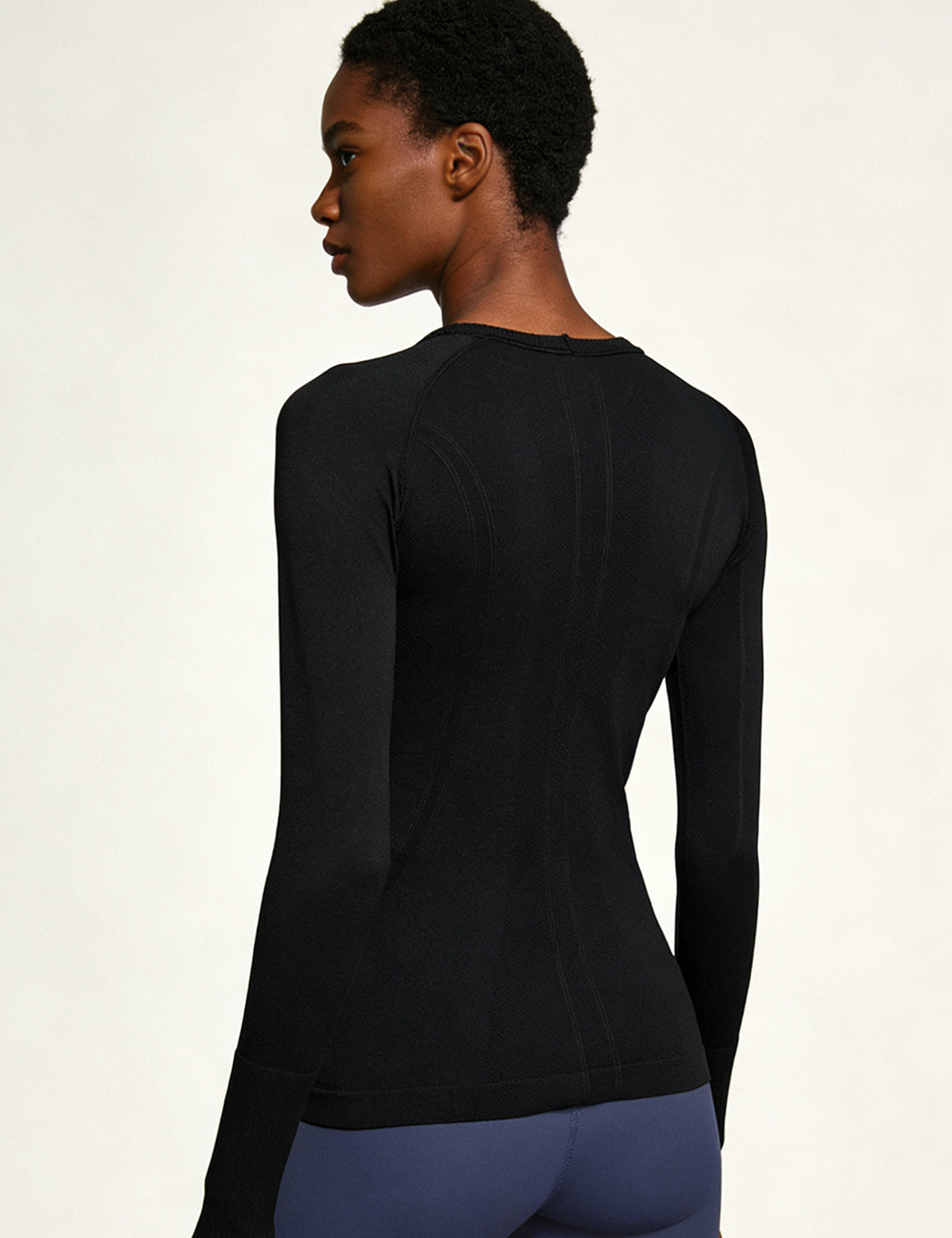 Orin Women's Seamless Long Sleeve Top for Running & Yoga, Soft & Breathable