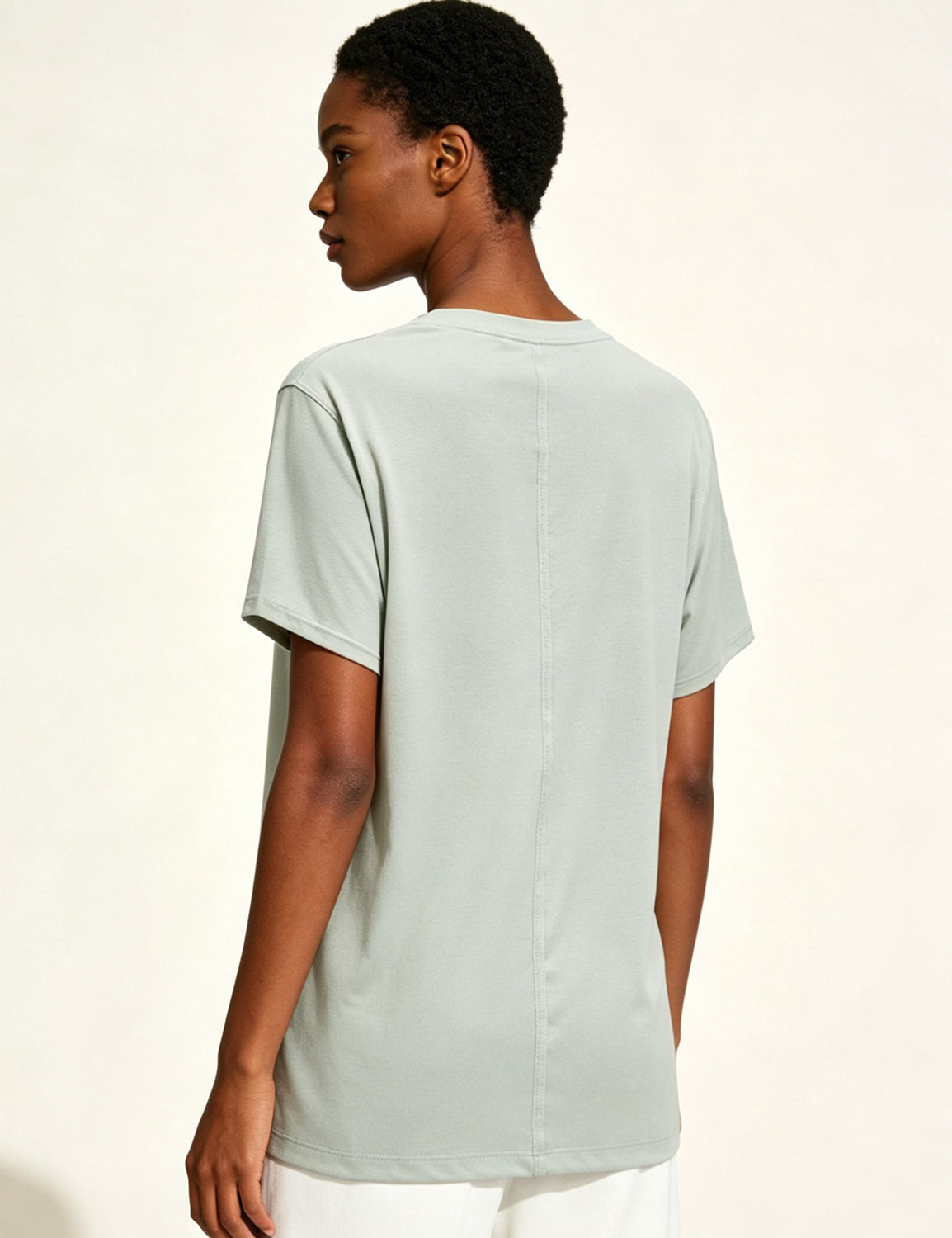 Orin Women's Crew Neck Loose Casual Sports Short Sleeve