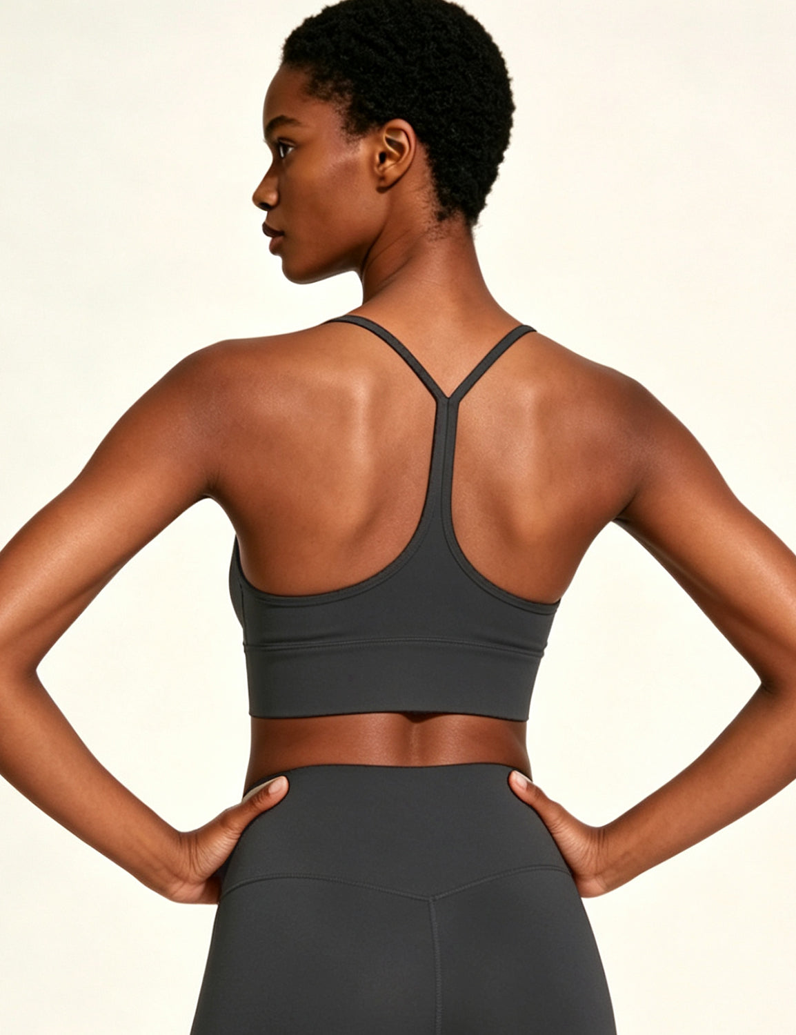Orin Women’s Y Back Sports Bra with Removable Pads Light Medium Support Yoga Workout Bra