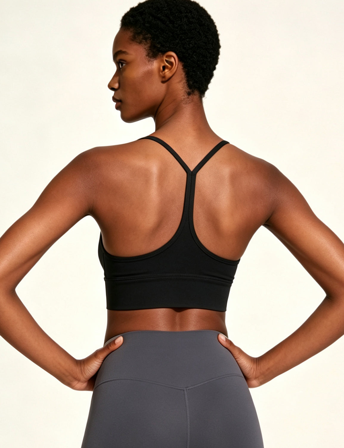 Orin Women’s Y Back Sports Bra with Removable Pads Light Medium Support Yoga Workout Bra