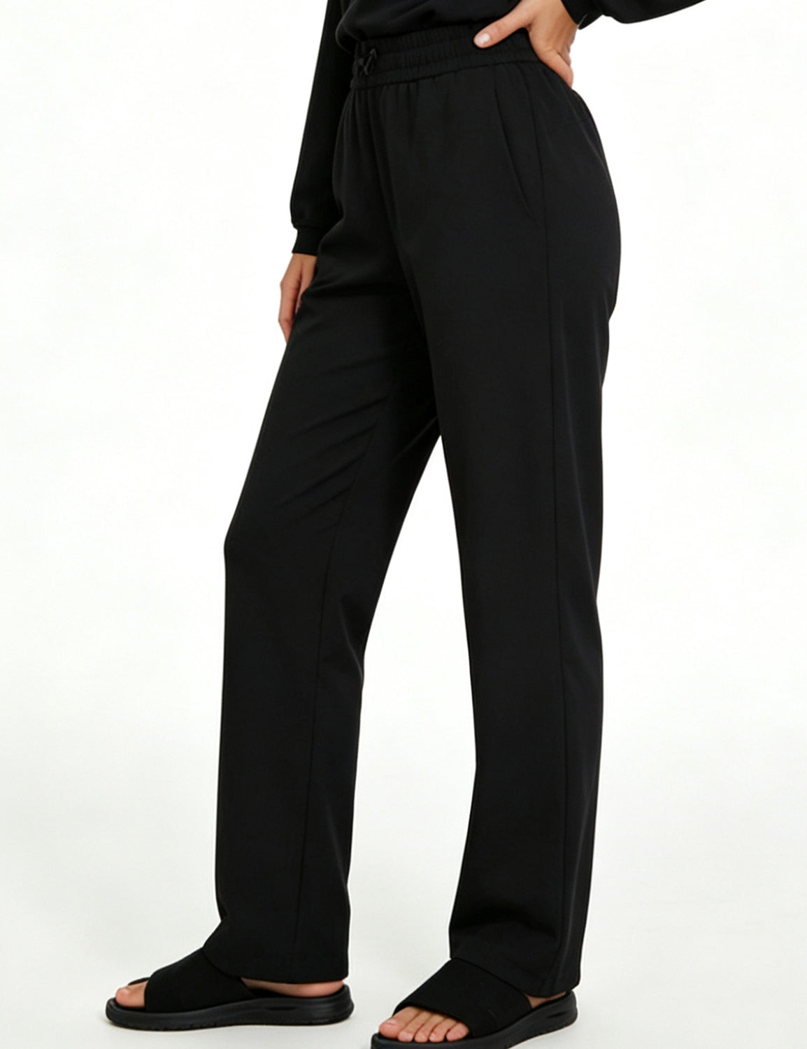 Orin Women’s High Waisted Wide Leg Sweatpants with Pockets Loose Fit Lounge Pants Casual Athletic Yoga Pants