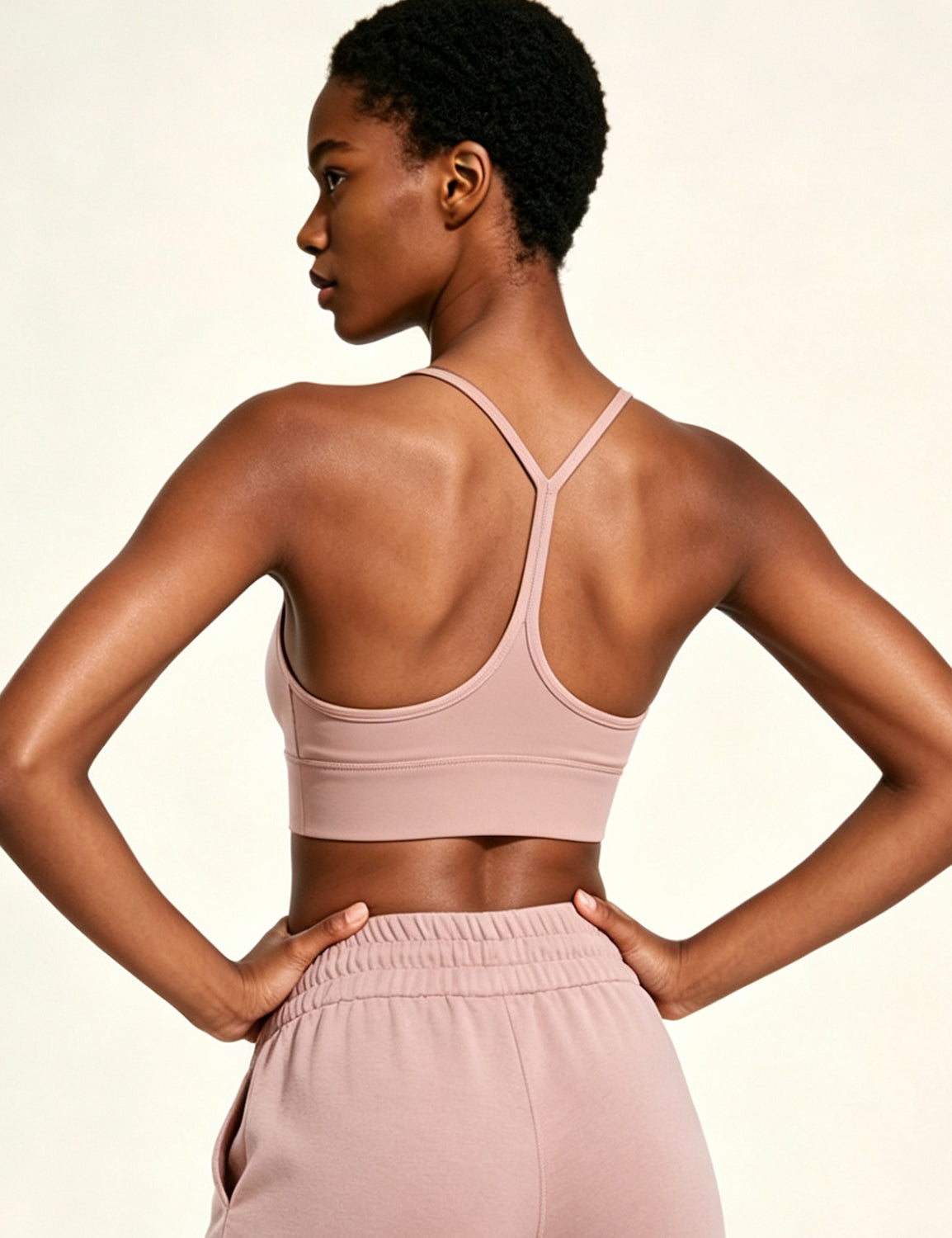 Orin Women’s Y Back Sports Bra with Removable Pads Light Medium Support Yoga Workout Bra