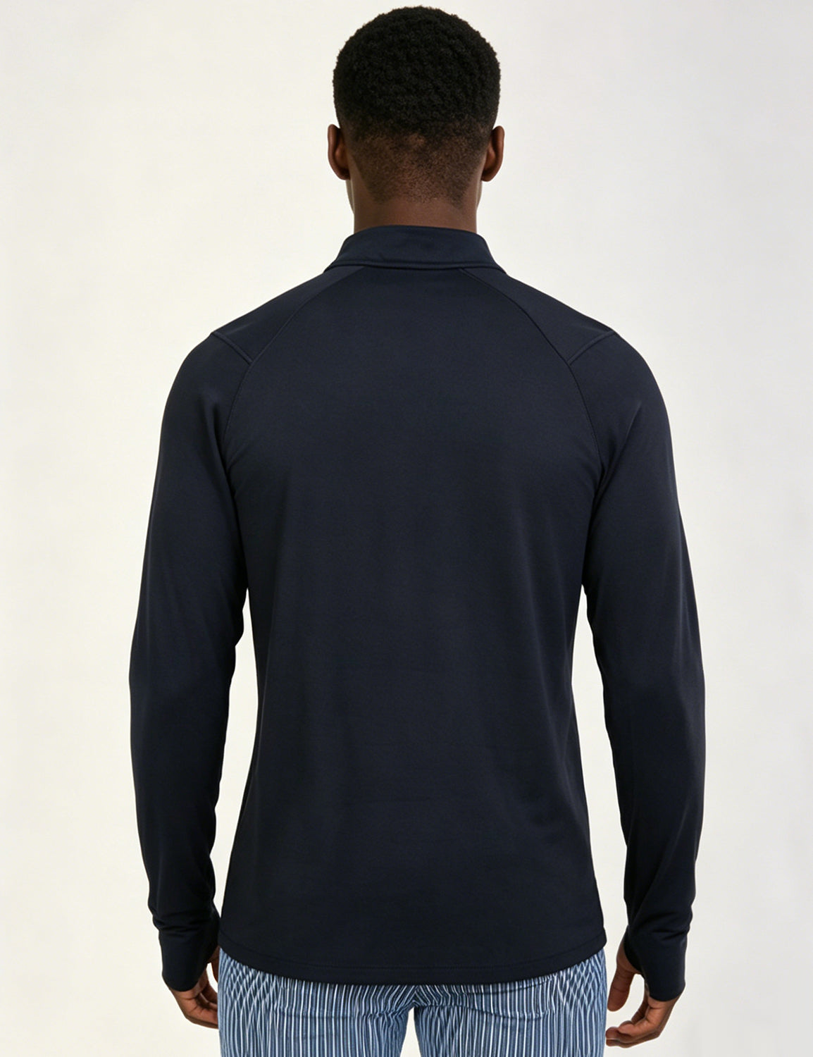 Orin Men's Half-Zip Stand Collar Long Sleeve Fitness Training Top