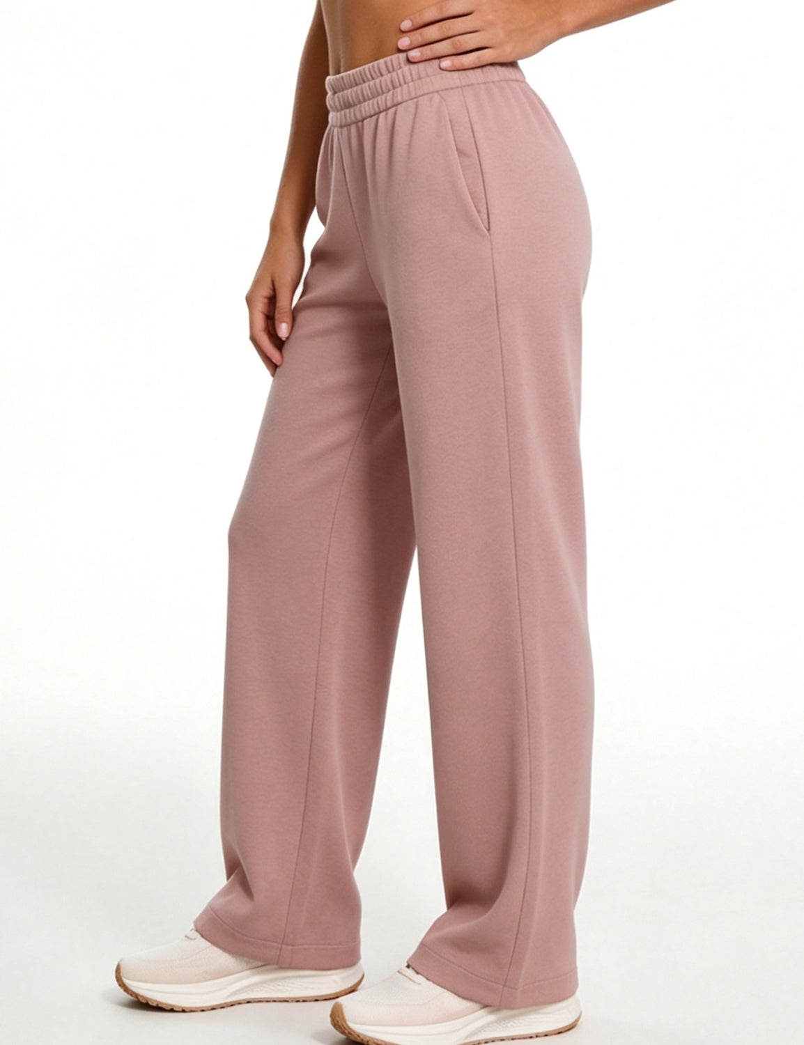 Orin Women’s High Waisted Wide Leg Sweatpants with Pockets Loose Fit Lounge Pants Casual Athletic Yoga Pants