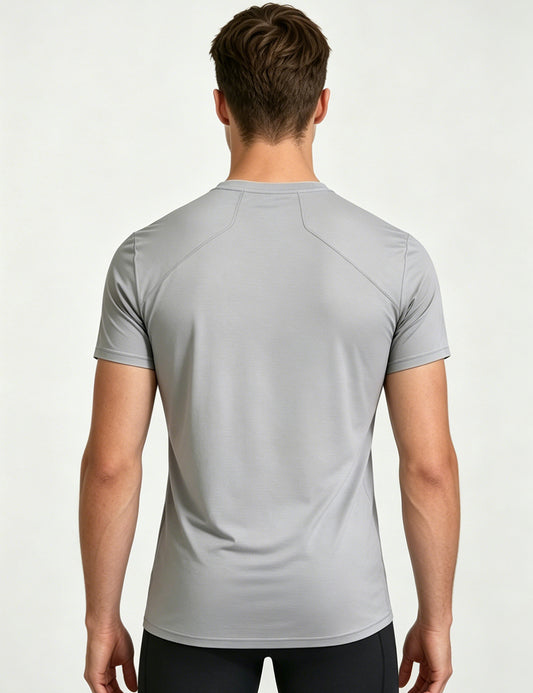 Orin Men's Perforated Breathable Sports Short Sleeve T-Shirt