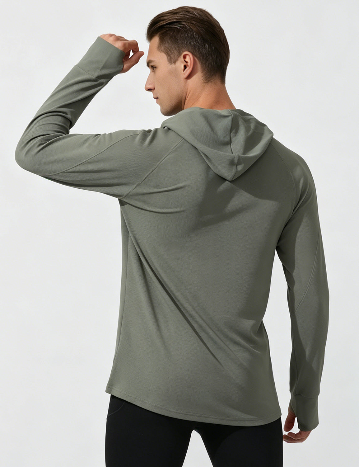 Orin Men's Outdoor Running Hooded Long Sleeve Top