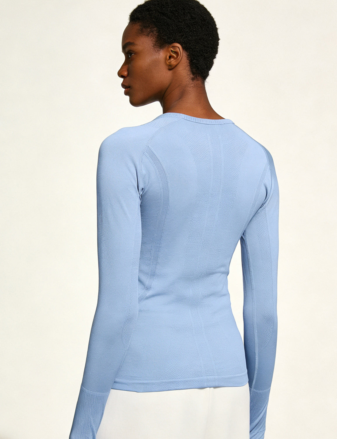 Orin Women's Seamless Long Sleeve Top for Running & Yoga, Soft & Breathable