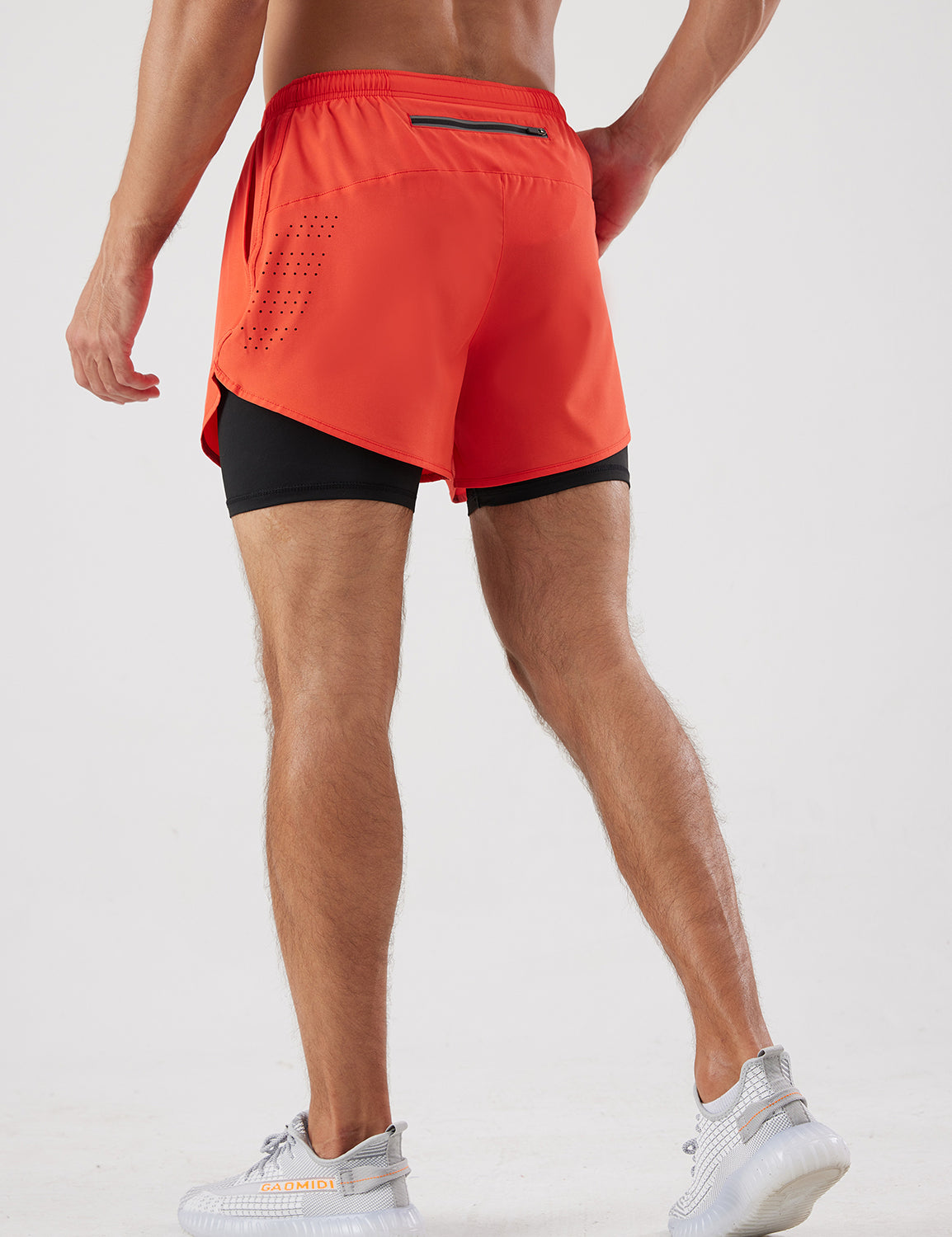 Orin Men’s 2-in-1 Running Shorts with Compression Liner, Quick Dry Gym Workout Shorts with Phone Pocket