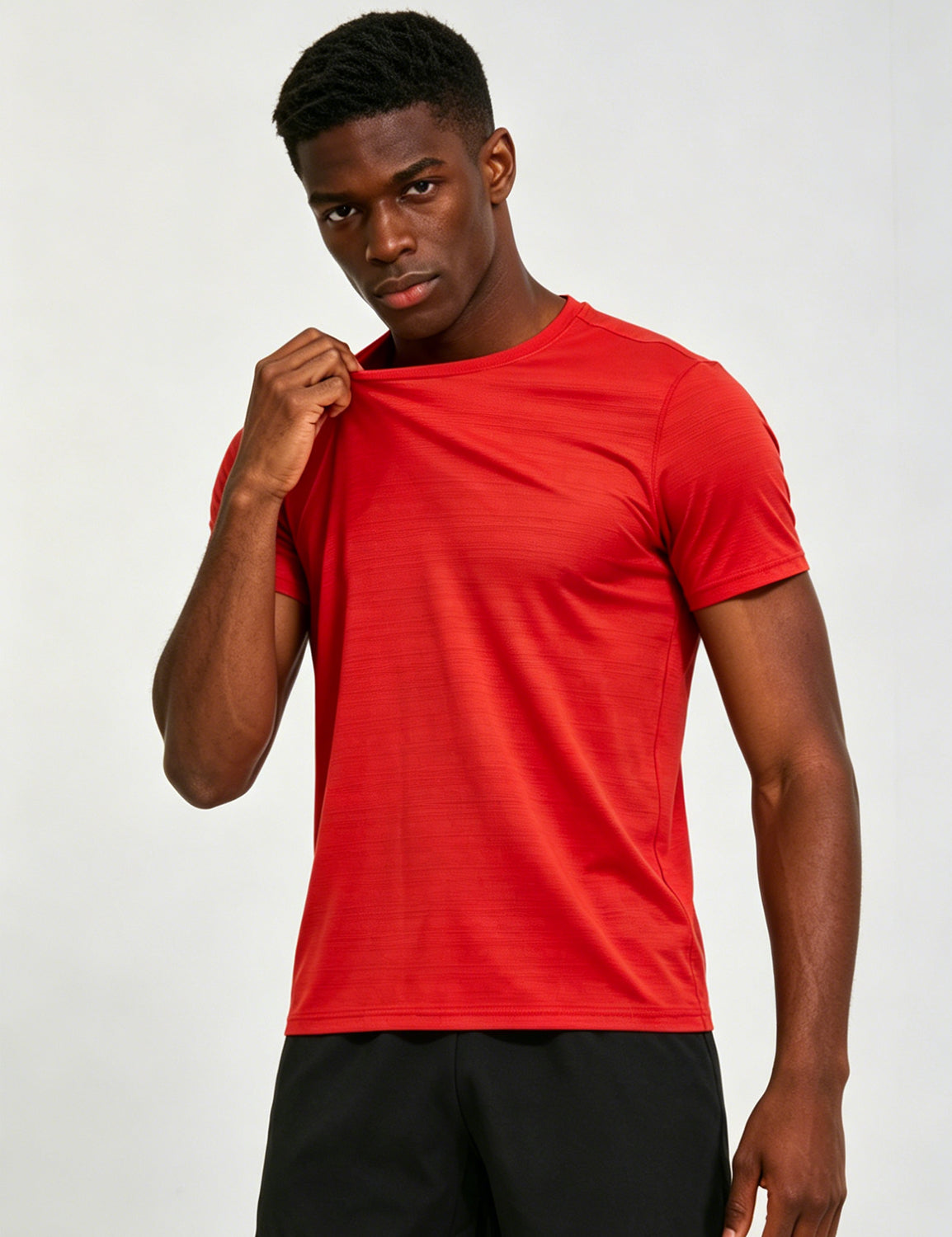 Orin Men's Stretch Crystal Silk Quick-Dry T-Shirt