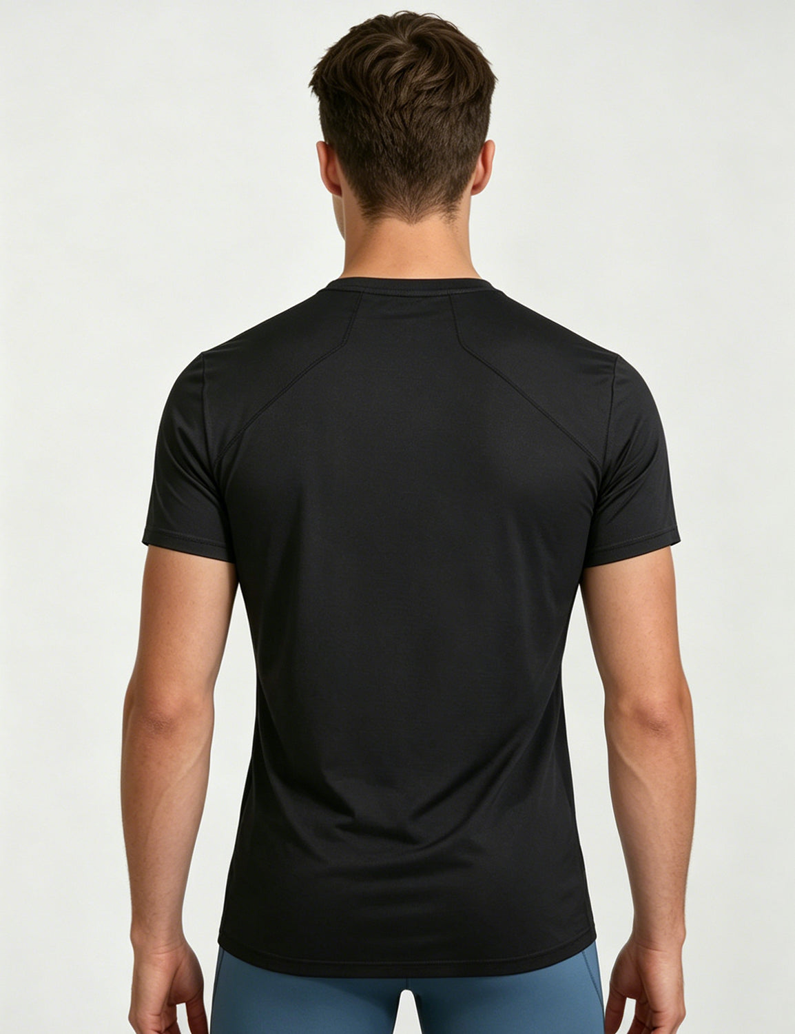 Orin Men's Perforated Breathable Sports Short Sleeve T-Shirt
