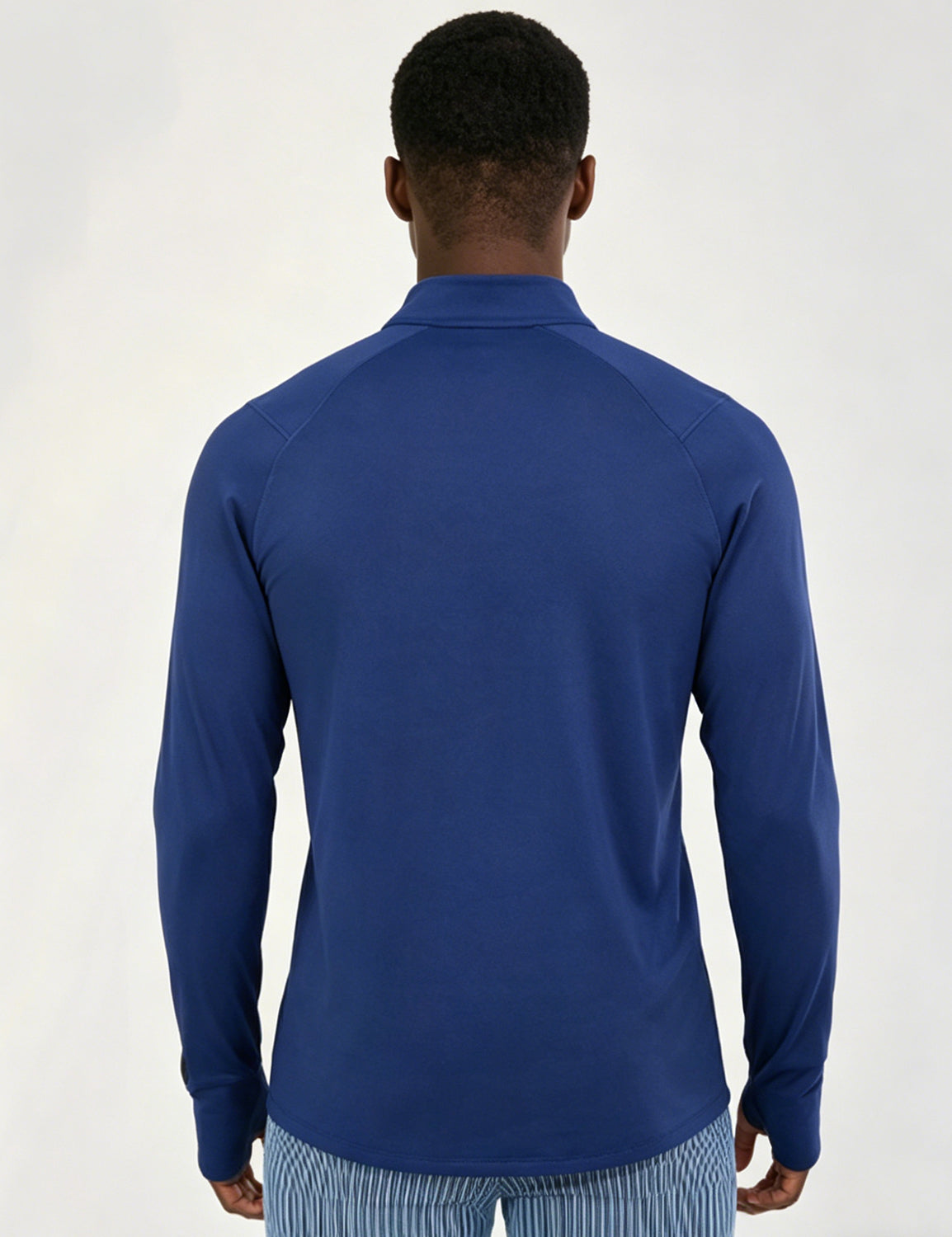 Orin Men's Half-Zip Stand Collar Long Sleeve Fitness Training Top