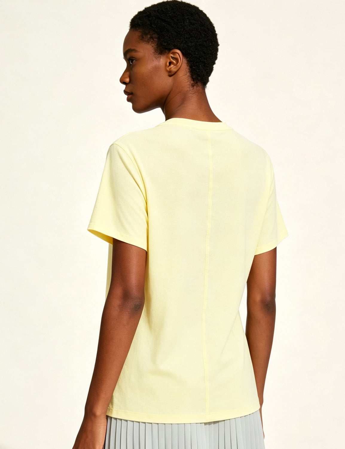 Orin Women's Crew Neck Loose Casual Sports Short Sleeve