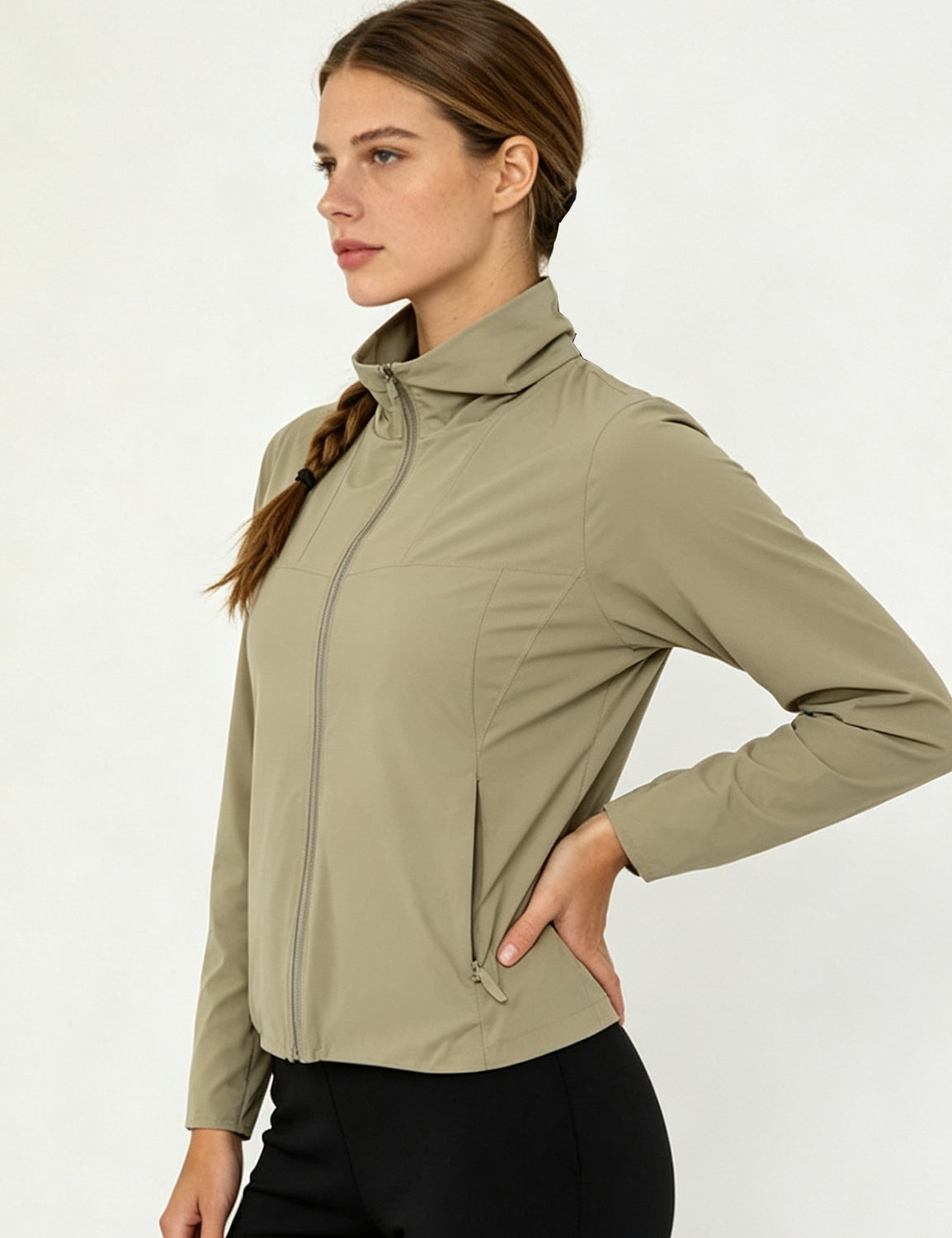 Orin Women Lightweight Zip-Up Athletic Jacket