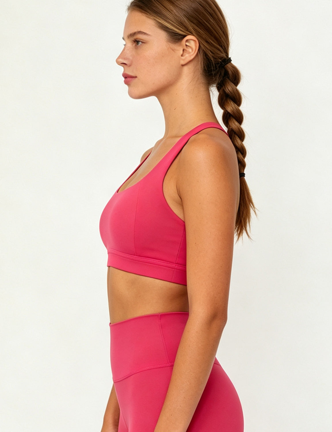 Orin Women’s Sports Bra Racerback Workout Bra Medium Support Athletic Crop Top for Yoga Gym Pilates Running Training