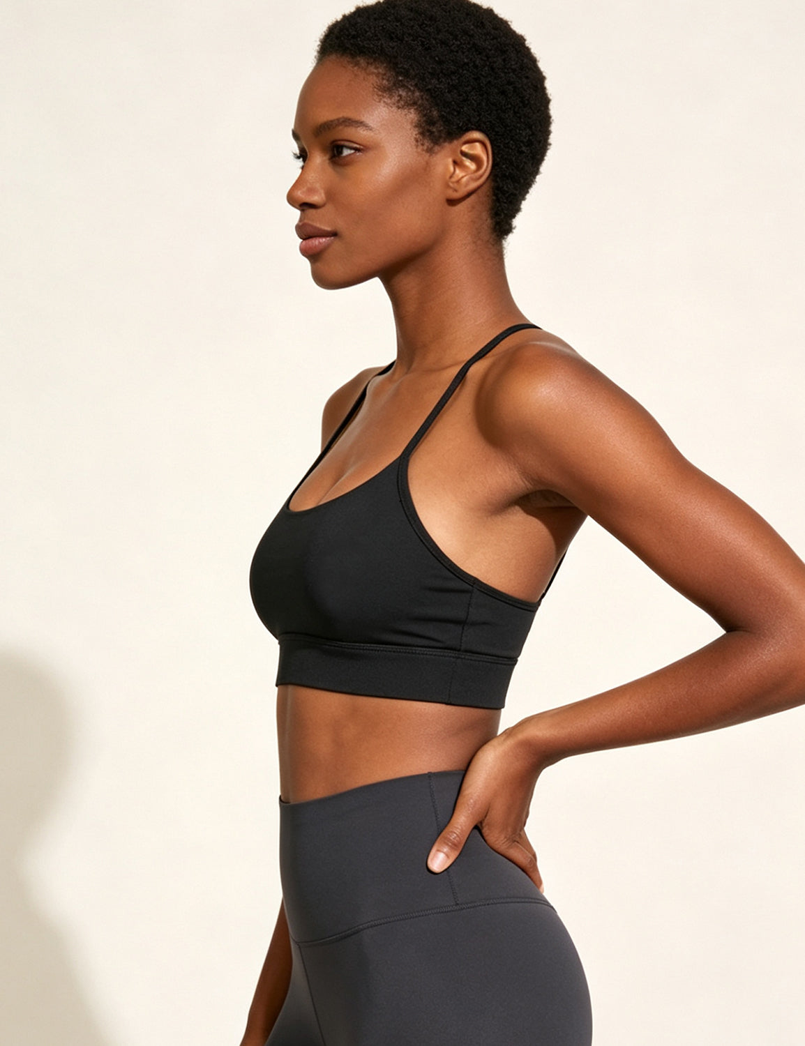 Orin Women’s Y Back Sports Bra with Removable Pads Light Medium Support Yoga Workout Bra