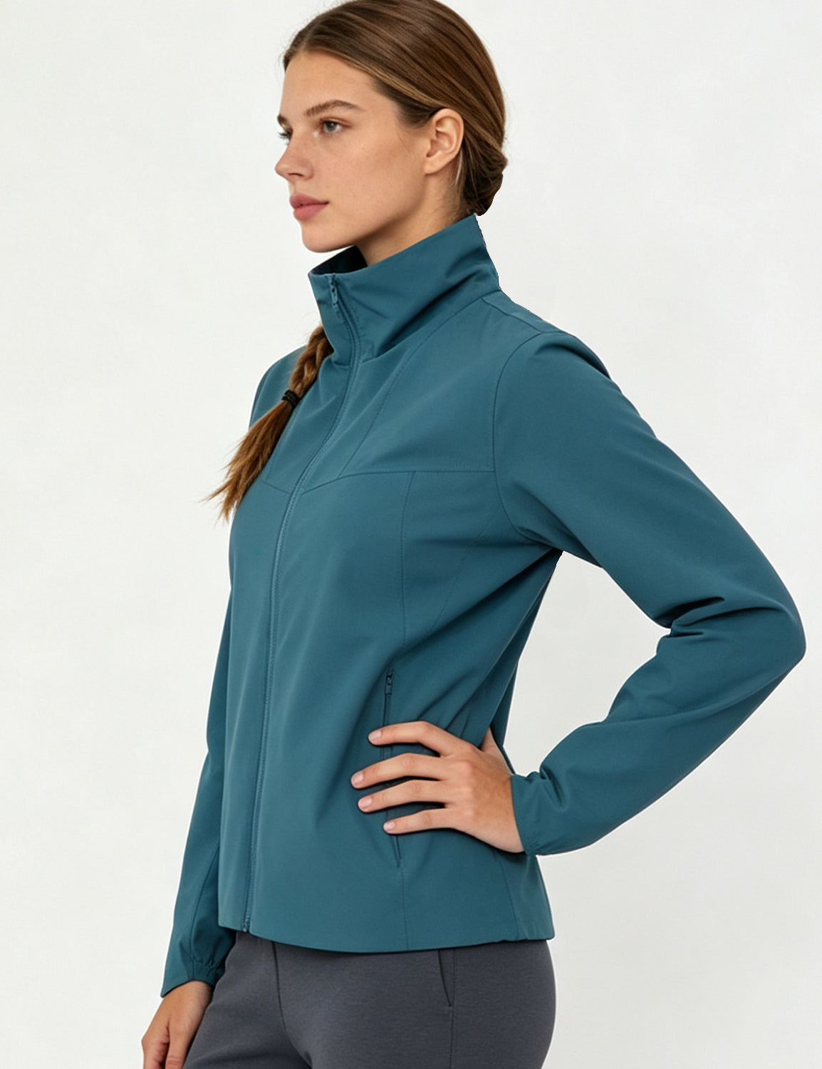 Orin Women Lightweight Zip-Up Athletic Jacket